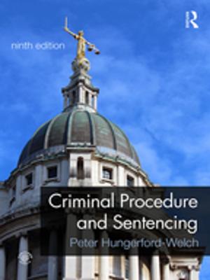 Cover of the book Criminal Procedure and Sentencing by Jenny Horsman