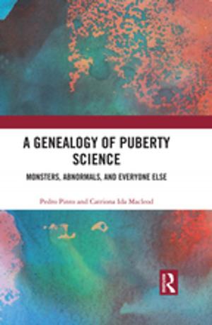 Book cover of A Genealogy of Puberty Science
