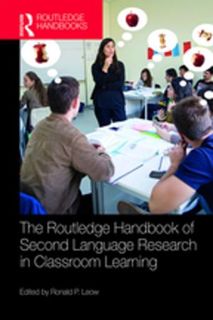 Cover of the book The Routledge Handbook of Second Language Research in Classroom Learning by 