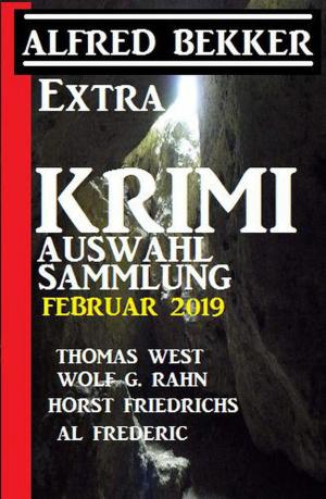 Book cover of Extra Krimi Auswahl-Sammlung Februar 2019