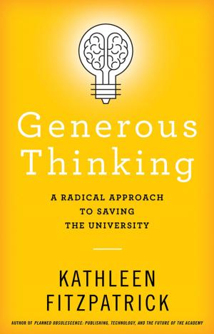 Cover of the book Generous Thinking by Sheri Chinen Biesen
