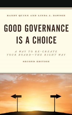Book cover of Good Governance is a Choice