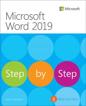 Cover of the book Microsoft Word 2019 Step by Step by John Evans, Katrin Straub