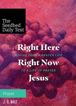 Cover of the book Right Here, Right Now, Jesus: Moving from a Prayer Life to a Life of Prayer by Stephen Hedges