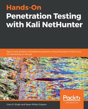 Cover of the book Hands-On Penetration Testing with Kali NetHunter by Giuseppe Bonaccorso, Armando Fandango, Rajalingappaa Shanmugamani