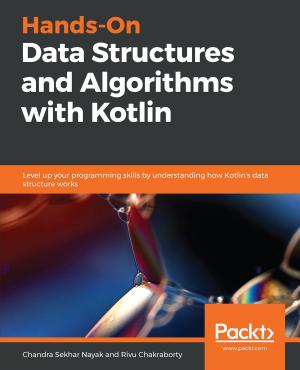 Cover of the book Hands-On Data Structures and Algorithms with Kotlin by Charlie Masterson