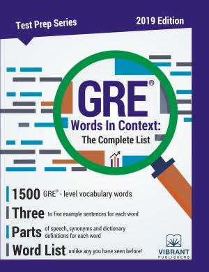 Book cover of GRE Words In Context: The Complete List