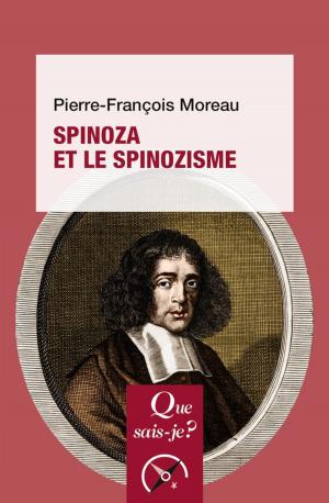 Book cover of Spinoza et le spinozisme