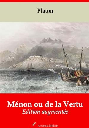 Cover of the book Ménon ou de la Vertu – suivi d'annexes by Alexandre Dumas