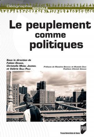 Cover of the book Le peuplement comme politiques by Jean-Clément Martin