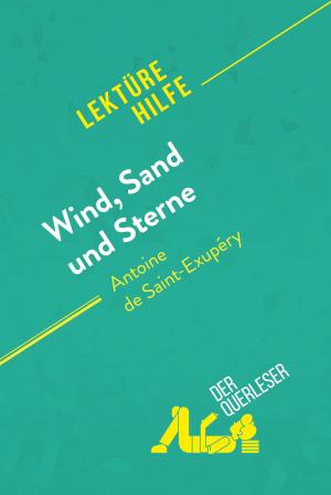 Cover of the book Wind, Sand und Sterne von Antoine de Saint-Exupéry (Lektürehilfe) by der Querleser