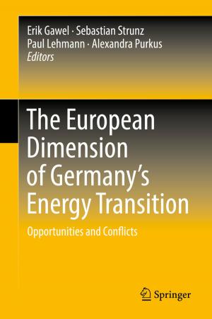 Cover of the book The European Dimension of Germany’s Energy Transition by Simona Bigerna, Carlo Andrea Bollino, Silvia Micheli