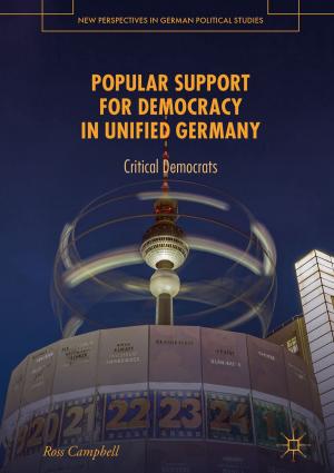 Cover of the book Popular Support for Democracy in Unified Germany by Sara Prieto