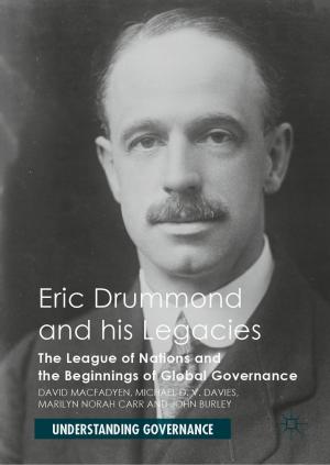 Cover of the book Eric Drummond and his Legacies by Takashi Kudo, Kenneth L. Davis, Rafael Blesa Gonzalez, David George Wilkinson