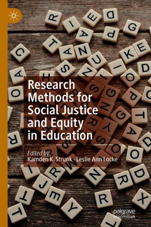 Cover of the book Research Methods for Social Justice and Equity in Education by Tom Evens, Karen Donders