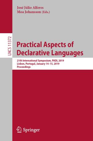 Cover of the book Practical Aspects of Declarative Languages by Ioana Alina Cristea, Simona Stefan, Oana David, Cristina Mogoase, Anca Dobrean