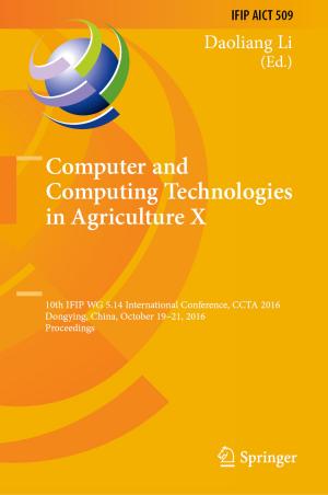 Cover of the book Computer and Computing Technologies in Agriculture X by Charles W. Heckman