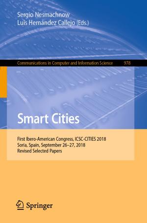 Cover of the book Smart Cities by Silviu-Iulian Niculescu, Florin Stoican, Sorin Olaru, Ionela Prodan