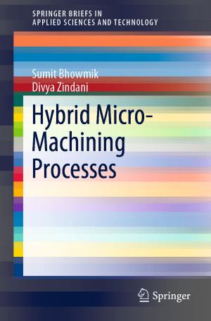 Cover of the book Hybrid Micro-Machining Processes by Kathryn A. Sutherland