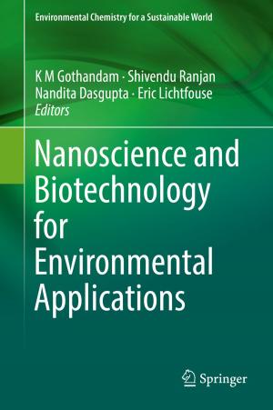 Cover of the book Nanoscience and Biotechnology for Environmental Applications by Cristiano Antonelli