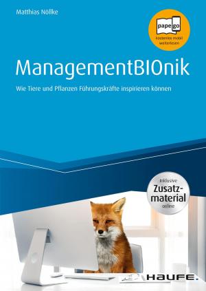 Cover of the book ManagementBIOnik - inklusive Arbeitshilfen online by Anja von Kanitz