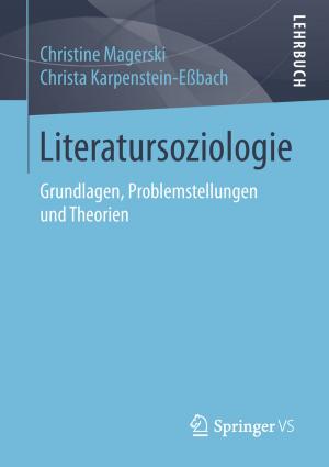 Cover of the book Literatursoziologie by Michael Mroß