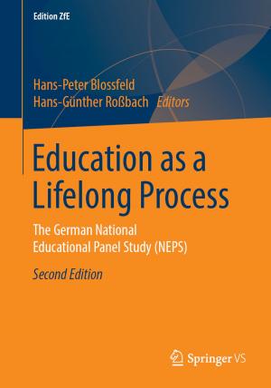 Cover of the book Education as a Lifelong Process by 