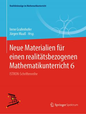 Cover of the book Neue Materialien für einen realitätsbezogenen Mathematikunterricht 6 by Thomas Petersen, Jan Hendrik Quandt, Matthias Schmidt
