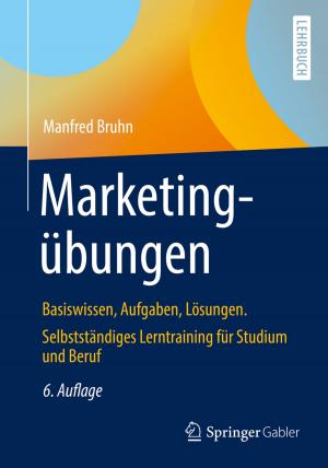 Cover of the book Marketingübungen by Jochen Wolf, Bernd Bergschneider, Herbert Paul, Thomas Zipse