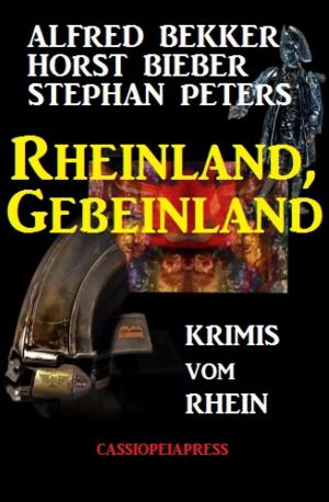 Book cover of Rheinland, Gebeinland: Krimis vom Rhein