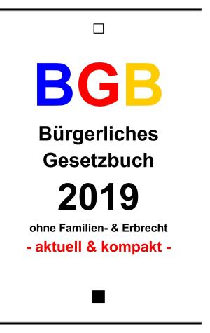 Cover of the book BGB by Friedrich Wilhelm Hackländer