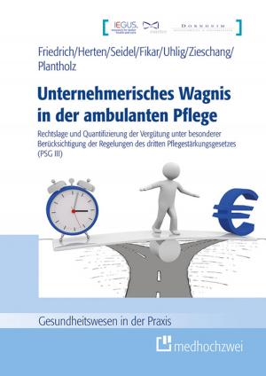 Cover of the book Unternehmerisches Wagnis in der ambulanten Pflege by Lutz Frankenstein, Tobias Täger, Martin Andrassy