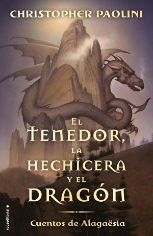 Book cover of El tenedor, la hechicera y el dragón