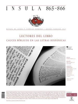 Cover of the book Lectores del Libro: cauces bíblicos en las letras hispánicas (Ínsula n° 865-866) by Ramiro A. Calle
