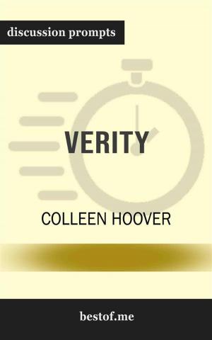 Cover of the book Summary: "Verity" by Colleen Hoover | Discussion Prompts by Crime LineUp