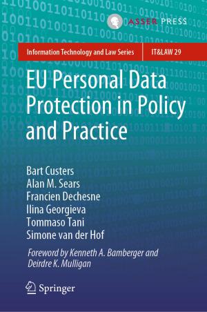 Book cover of EU Personal Data Protection in Policy and Practice