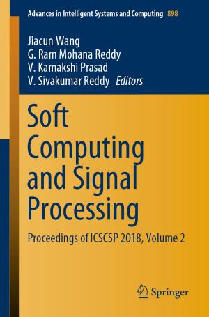 Cover of the book Soft Computing and Signal Processing by Yaji Huang, Jiang Wu, Weiguo Zhou, Dongjing Liu, Qizhen Liu