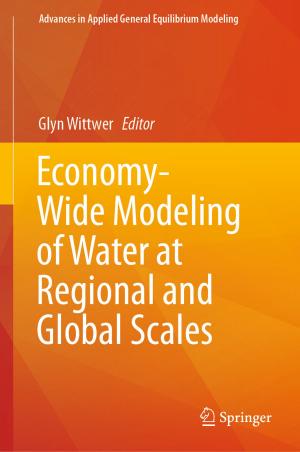 Cover of the book Economy-Wide Modeling of Water at Regional and Global Scales by Debby Summers
