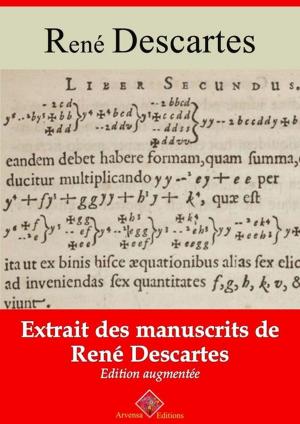 Cover of Extraits rares des manuscrits de René Descartes – suivi d'annexes