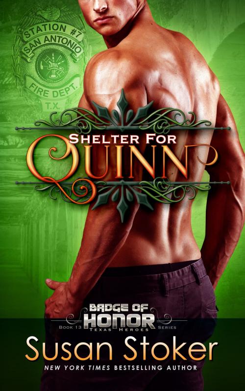 Cover of the book Shelter for Quinn by Susan Stoker, Stoker Aces Production LLC