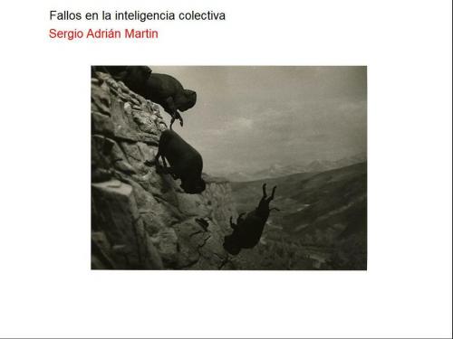 Cover of the book Fallos de la inteligencia colectiva by Sergio Martin, Sergio Adrián Martin
