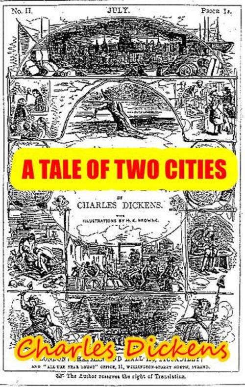 Cover of the book A TALE OF TWO CITIES by Charles Dickens, inforce press