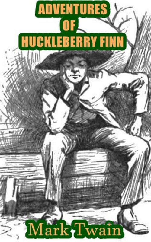 Cover of the book ADVENTURES OF HUCKLEBERRY FINN by Mark Twain, inforce press
