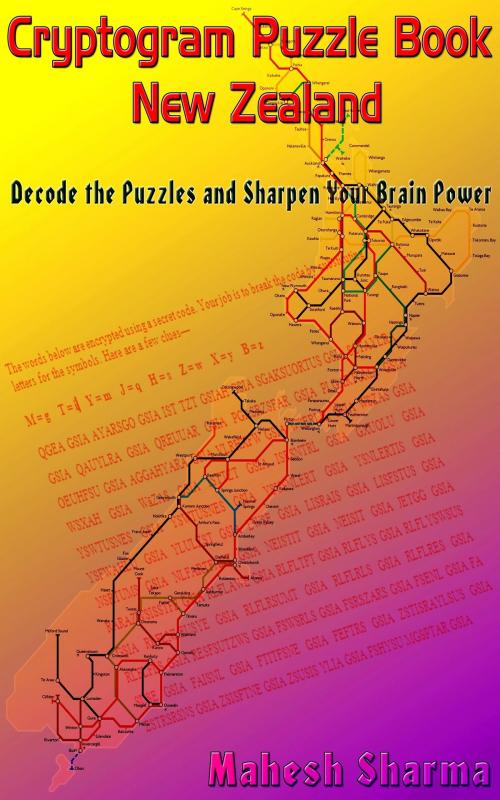 Cover of the book Cryptogram Puzzle Book New Zealand by Mahesh Sharma, PublishDrive