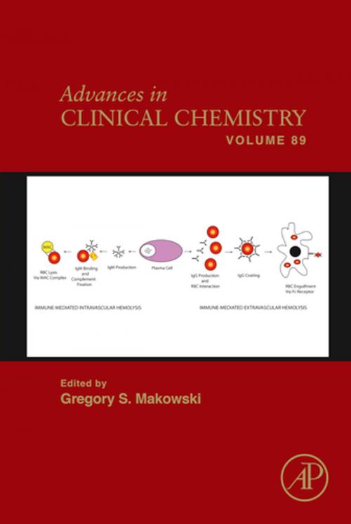 Cover of the book Advances in Clinical Chemistry by , Elsevier Science