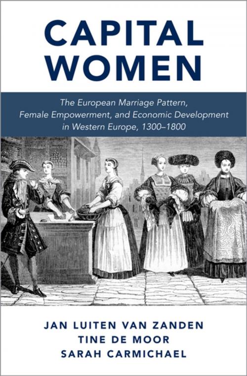 Cover of the book Capital Women by Jan Luiten van Zanden, Tine De Moor, Sarah Carmichael, Oxford University Press