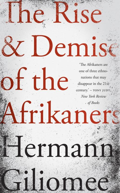 Cover of the book The Rise & Demise of the Afrikaners by Hermann Giliomee, Tafelberg