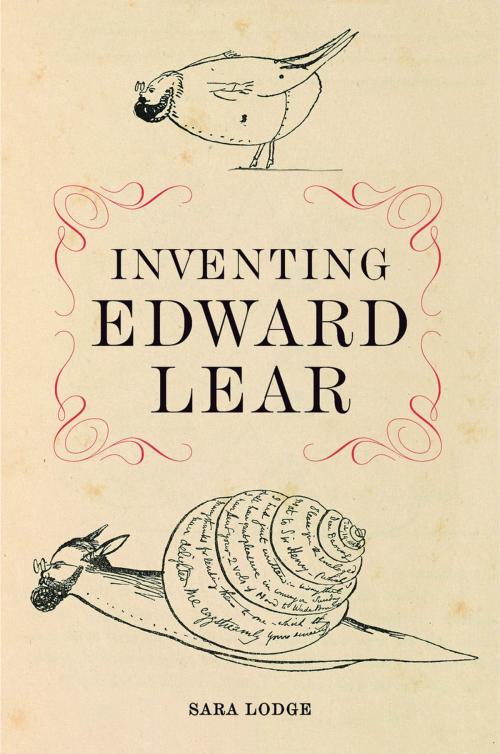 Cover of the book Inventing Edward Lear by Sara Lodge, Harvard University Press