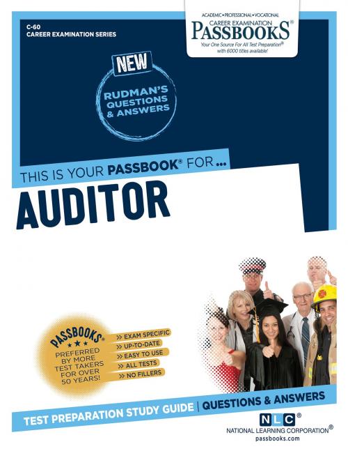 Cover of the book Auditor by National Learning Corporation, National Learning Corporation