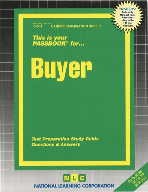 Cover of the book Buyer by National Learning Corporation, National Learning Corporation